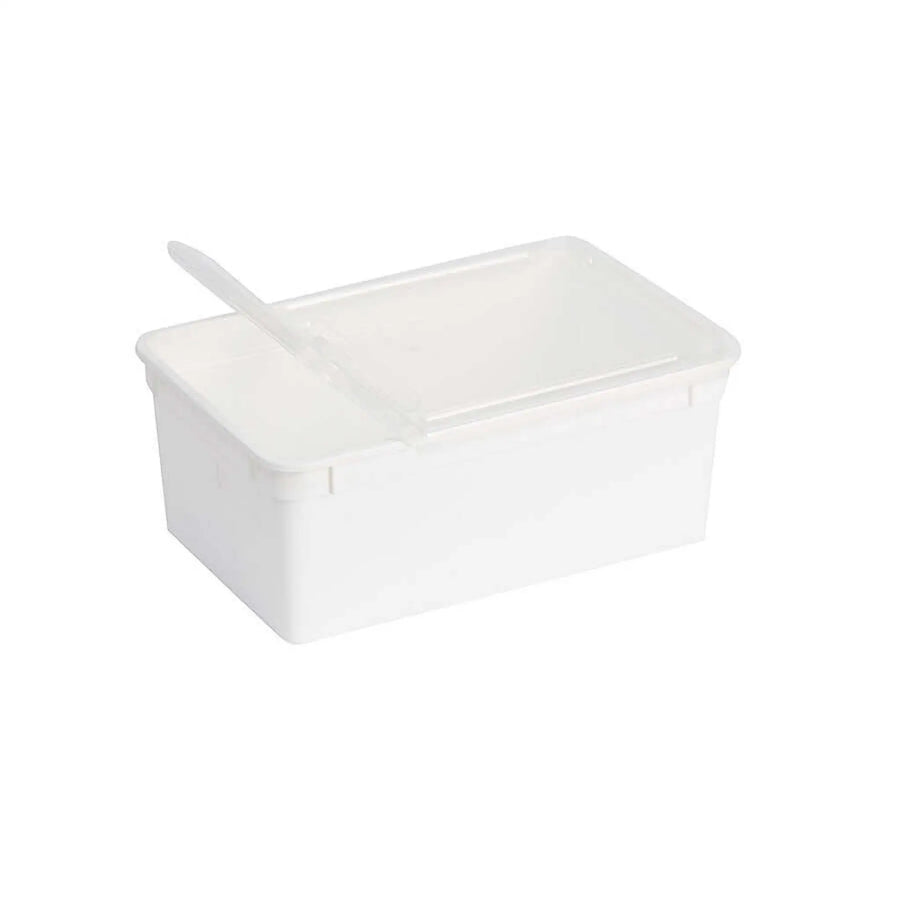 Buy BraPlast Box 1.3L White + Lid (TBP013W) Online at £1.39 from Reptile Centre