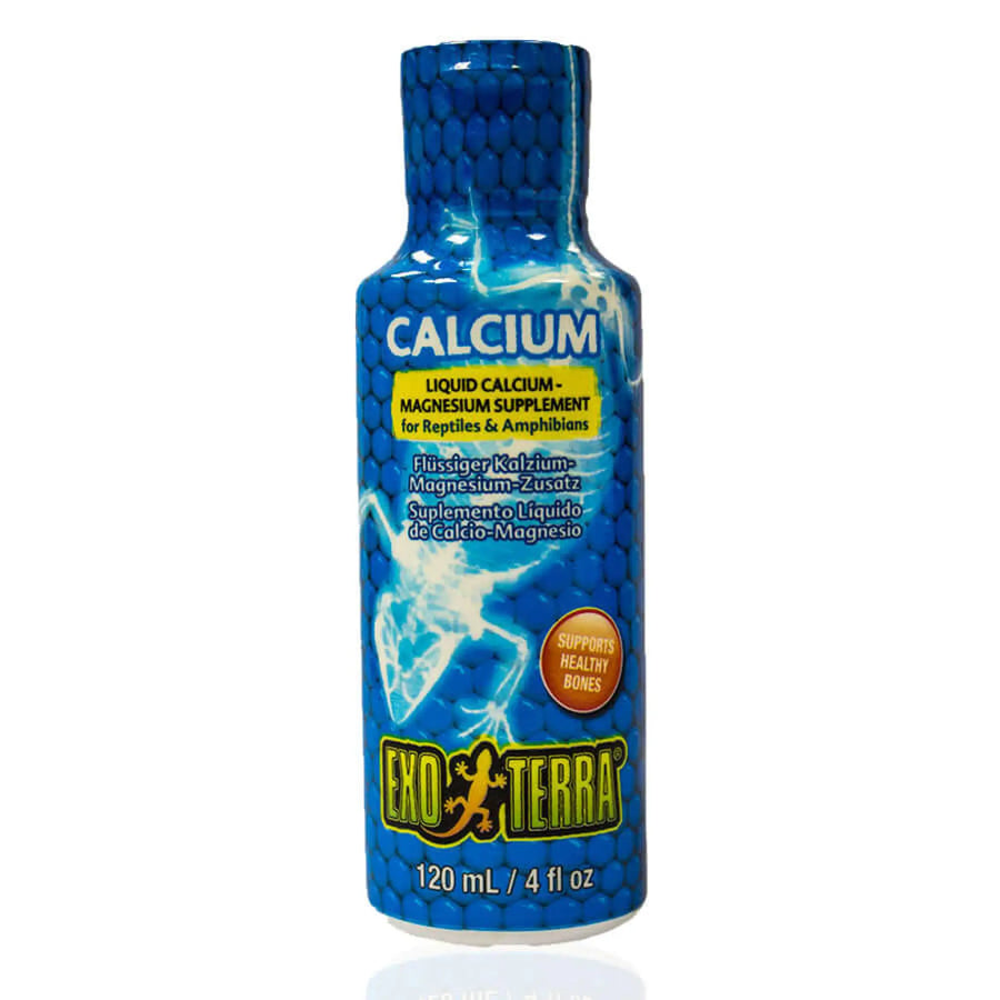 Buy Exo Terra Calcium Liquid 120ml (VHC050) Online at £8.29 from Reptile Centre