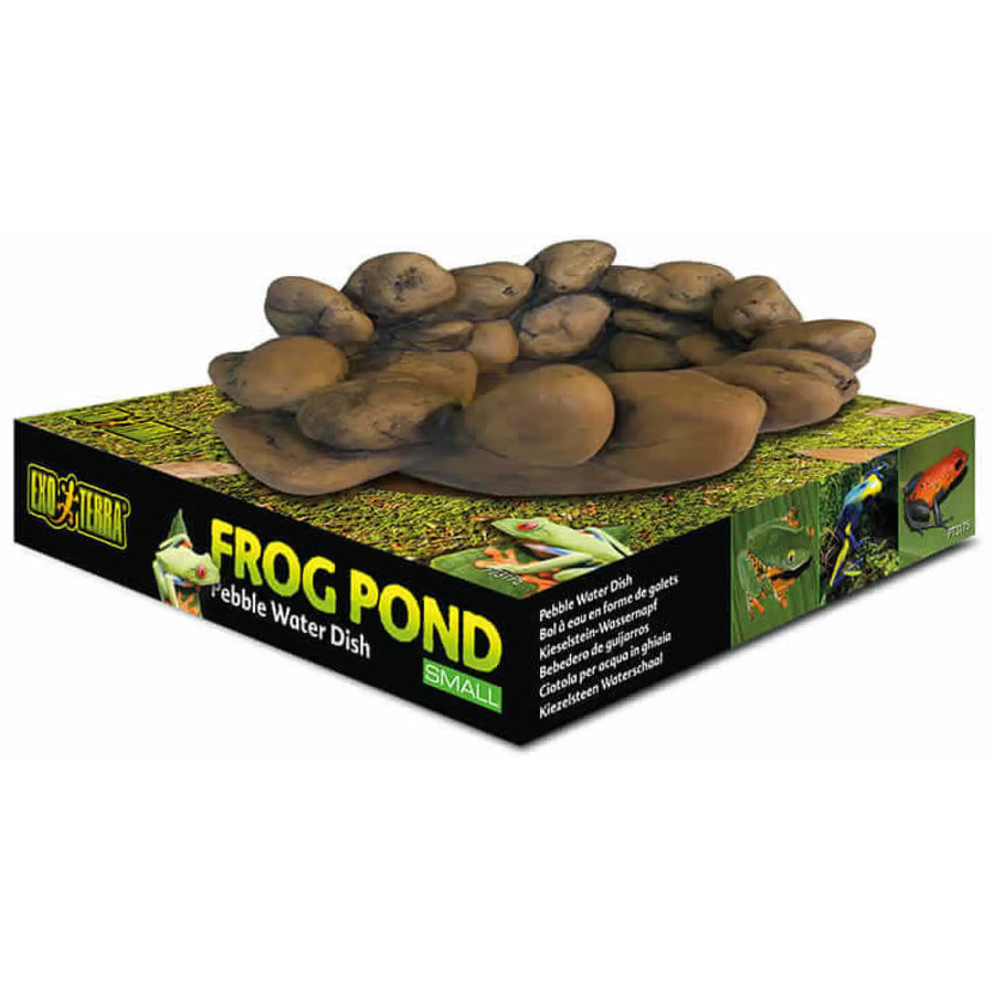 Buy Exo Terra Frog Pond Pebble Water Dish (WHP001) Online at £10.79 from Reptile Centre