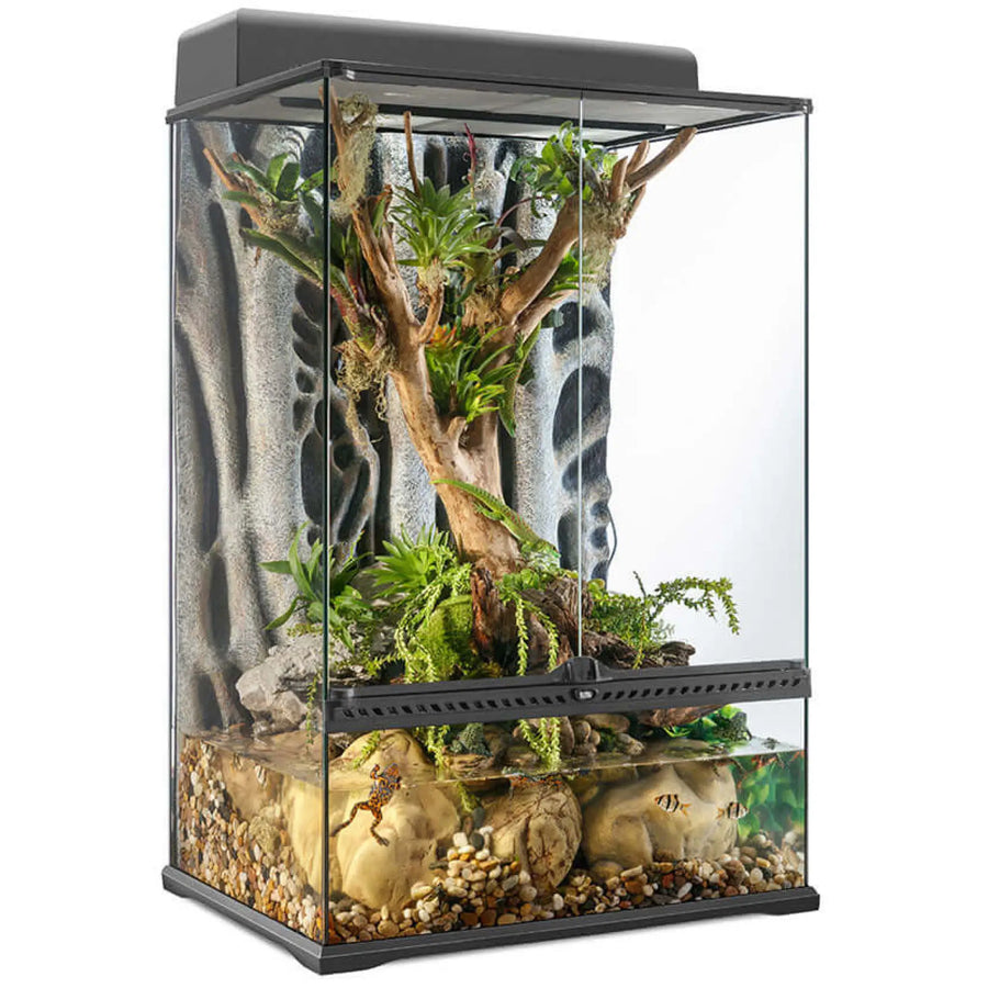 Buy Exo Terra Glass Paludarium Medium X-Tall - 60x45x90cm (THT045) Online at £396.99 from Reptile Centre