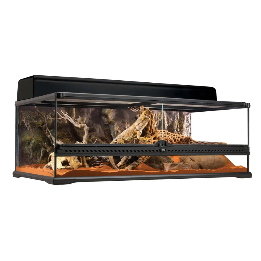 Buy Exo Terra Glass Terrarium Large Low - 90x45x30cm (THT034) Online at £291.99 from Reptile Centre