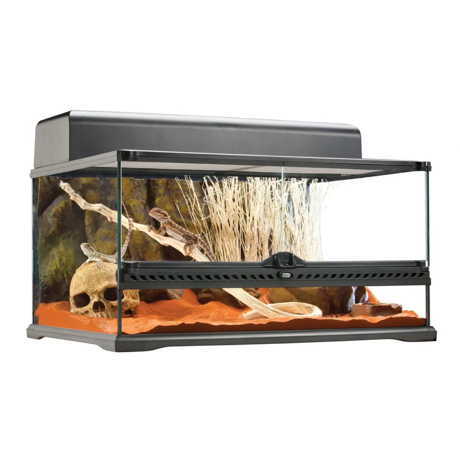 Buy Exo Terra Glass Terrarium Medium Low - 60x45x30cm (THT024) Online at £186.99 from Reptile Centre