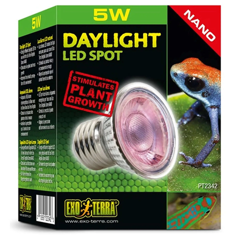 Buy Exo Terra Nano Daylight LED Spot 5w (LHN305) Online at £11.59 from Reptile Centre