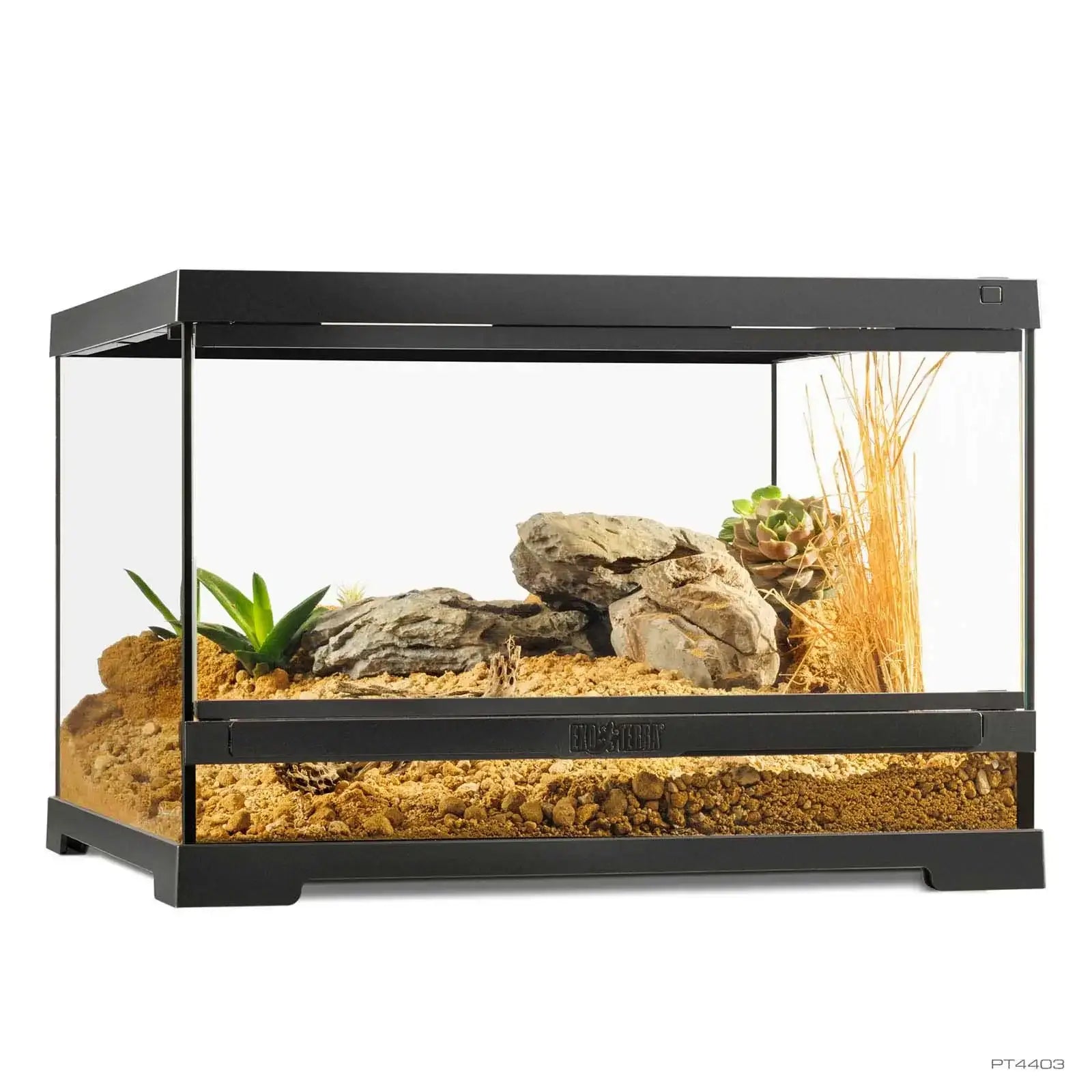 温室・飼育ケース EXO TERRA Terrarium 4530 SMALL LOW Buy Exo Terra Pro Terrarium Small Low - 45x45x30cm Online at £147.99