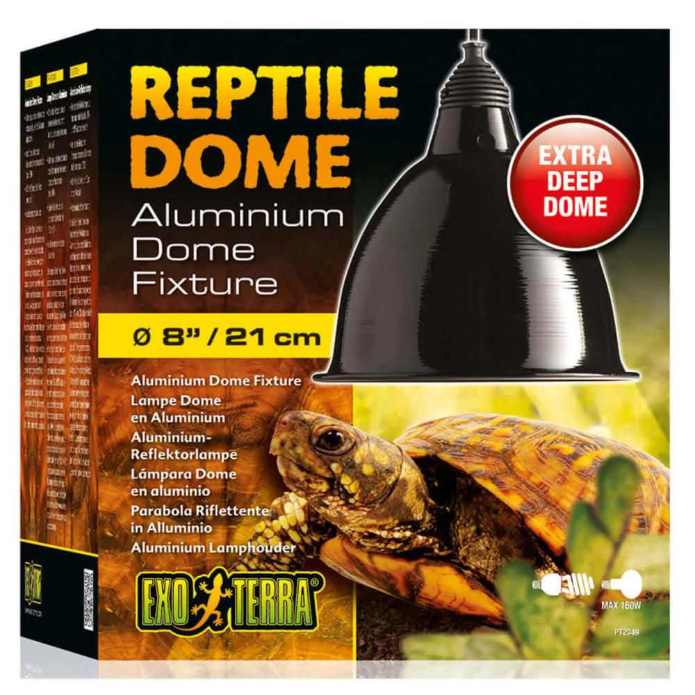 Buy Exo Terra Reptile Aluminium Dome Fixture (LHG221) Online at £23.89 from Reptile Centre