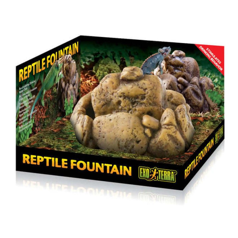 Buy Exo Terra Reptile Fountain Dish with Pump (CHW100) Online at £31.59 from Reptile Centre