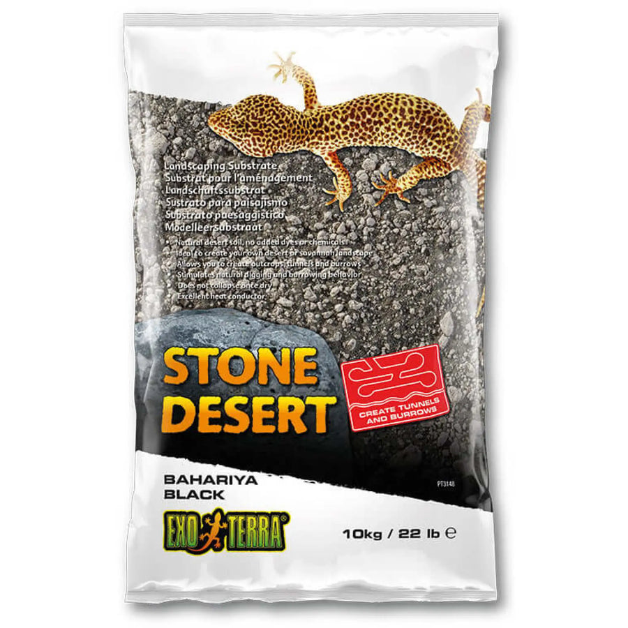 Buy Exo Terra Stone Desert Substrate Black (SHD220) Online at £15.19 from Reptile Centre