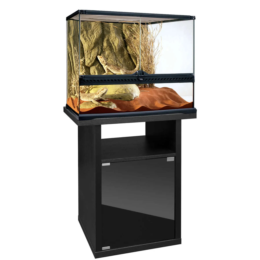 Buy Exo Terra Terrarium Medium Wide - 60x45x45cm & Cabinet (THT025|THT170) Online at £374.98 from Reptile Centre