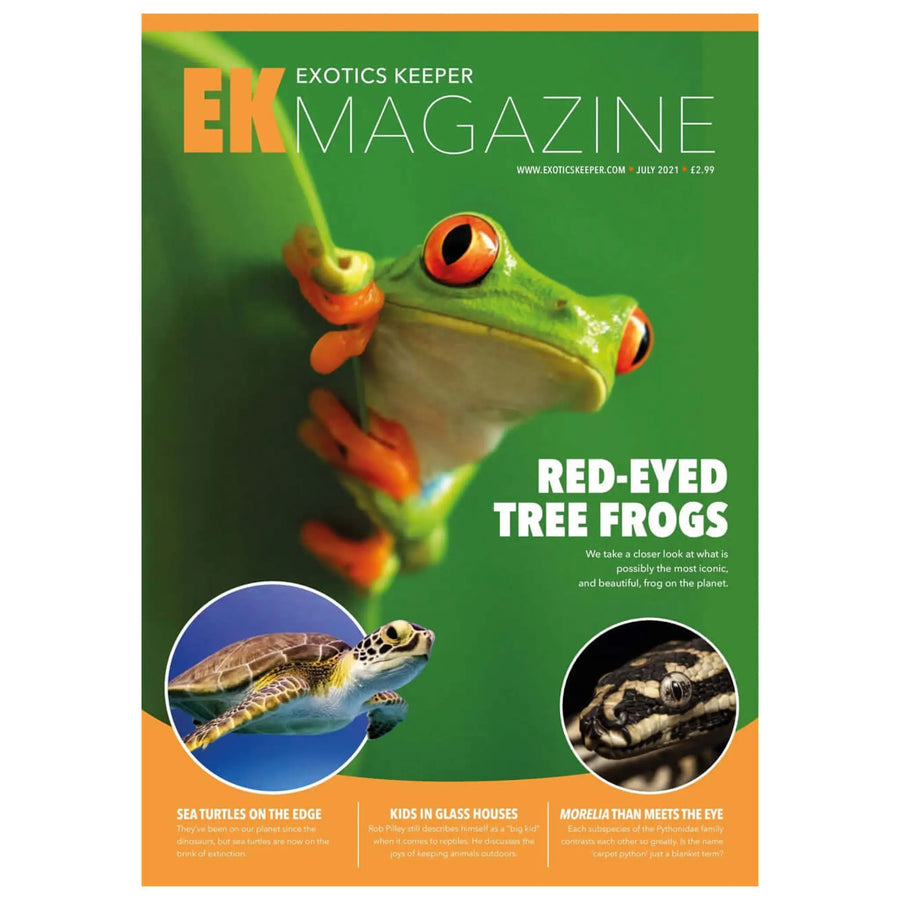 Buy Exotics Keeper Magazine #9 July 2021 (Q-IEK009) Online at £2.99 from Reptile Centre