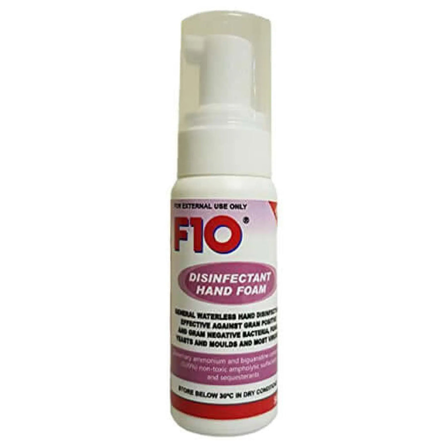 Buy F10 Hand Foam 50ml (VFD550) Online at £7.59 from Reptile Centre