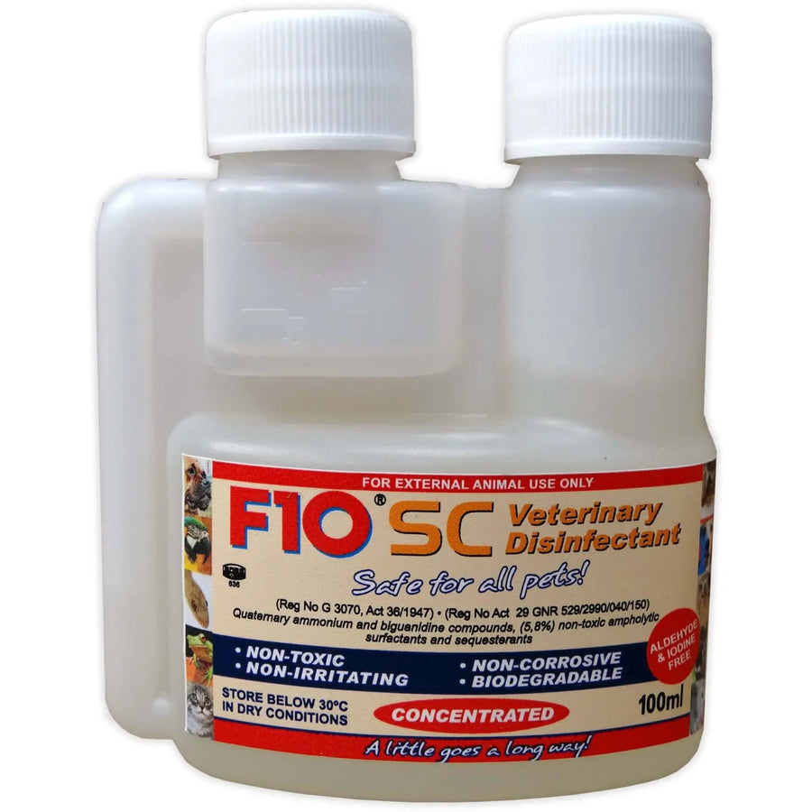 Buy F10 SC Veterinary Disinfectant (VFD110) Online at £13.99 from Reptile Centre