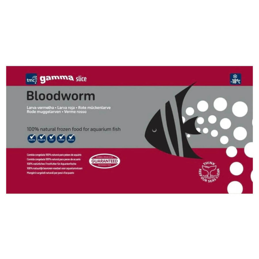 Buy Gamma Slice Concentrated Bloodworm 250g (ZGF406) Online at £10.99 from Reptile Centre