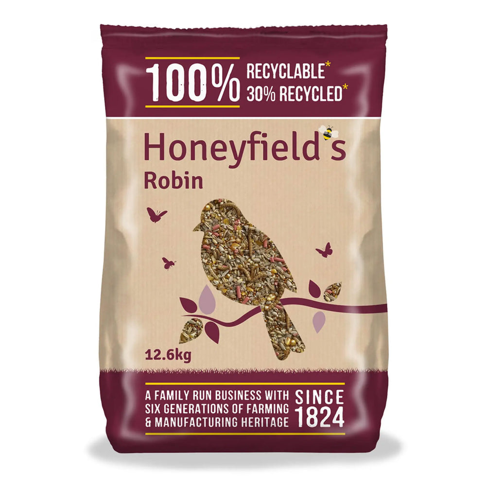 Honeyfield’s Robin Bird Food 12.6Kg Wildlife Supplies
