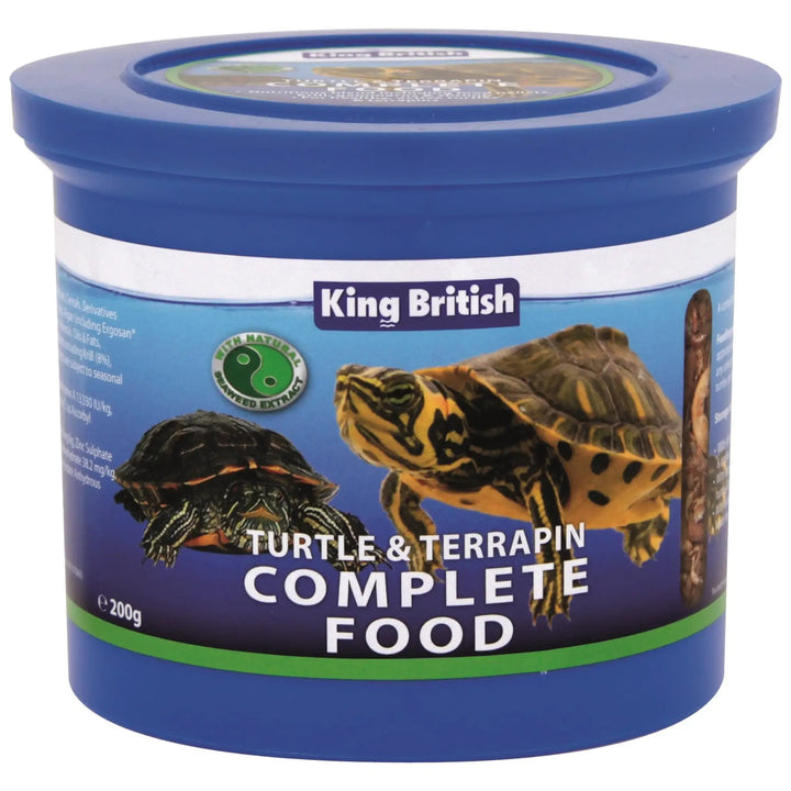 Buy King British Turtle/Terrapin Food 20g (FKT200) Online at £15.59 from Reptile Centre