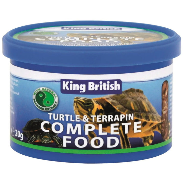 Buy King British Turtle/Terrapin Food 20g (FKT020) Online at £4.09 from Reptile Centre