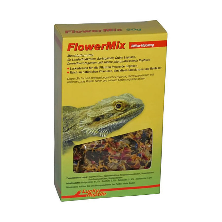 Buy Lucky Reptile Flower Mix 50g (FLF050) Online at £4.59 from Reptile Centre
