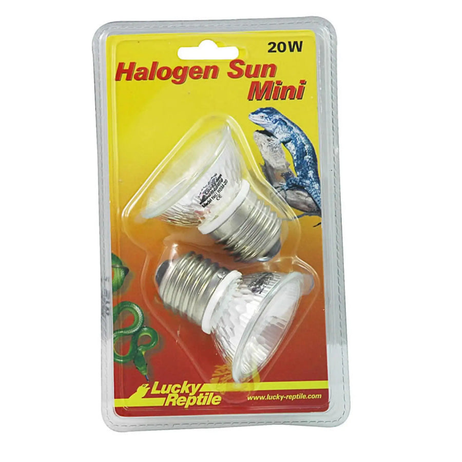 Buy Lucky Reptile Halogen Sun Mini x2 (LLH020) Online at £9.89 from Reptile Centre