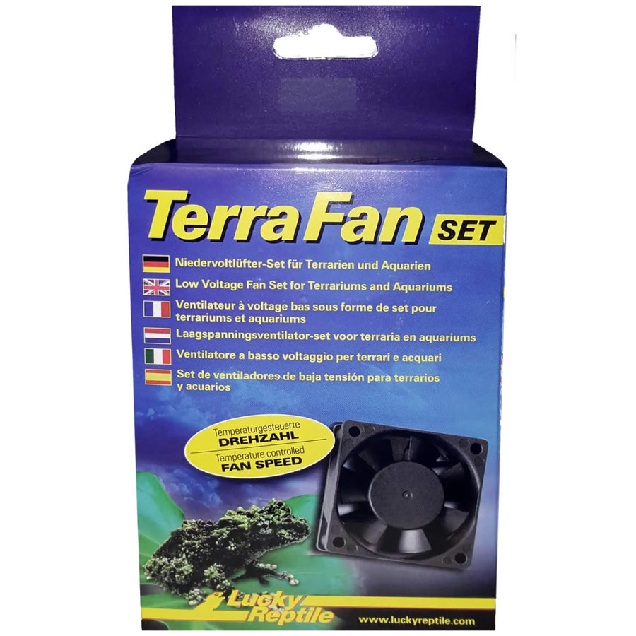 Buy Lucky Reptile Terra Fan Set (CLT200) Online at £38.39 from Reptile Centre