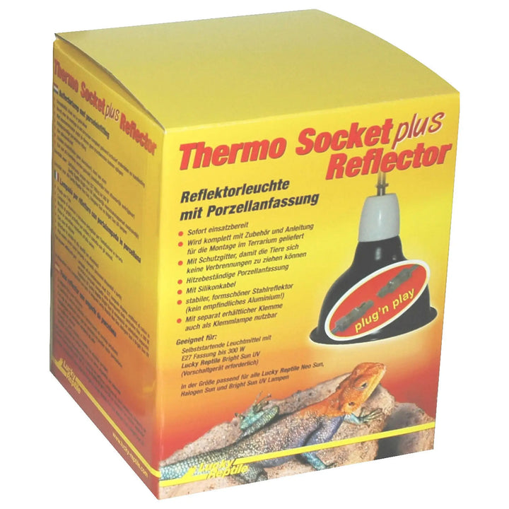 Buy Lucky Reptile ThermoSocket + Reflector (LLT055) Online at £45.79 from Reptile Centre