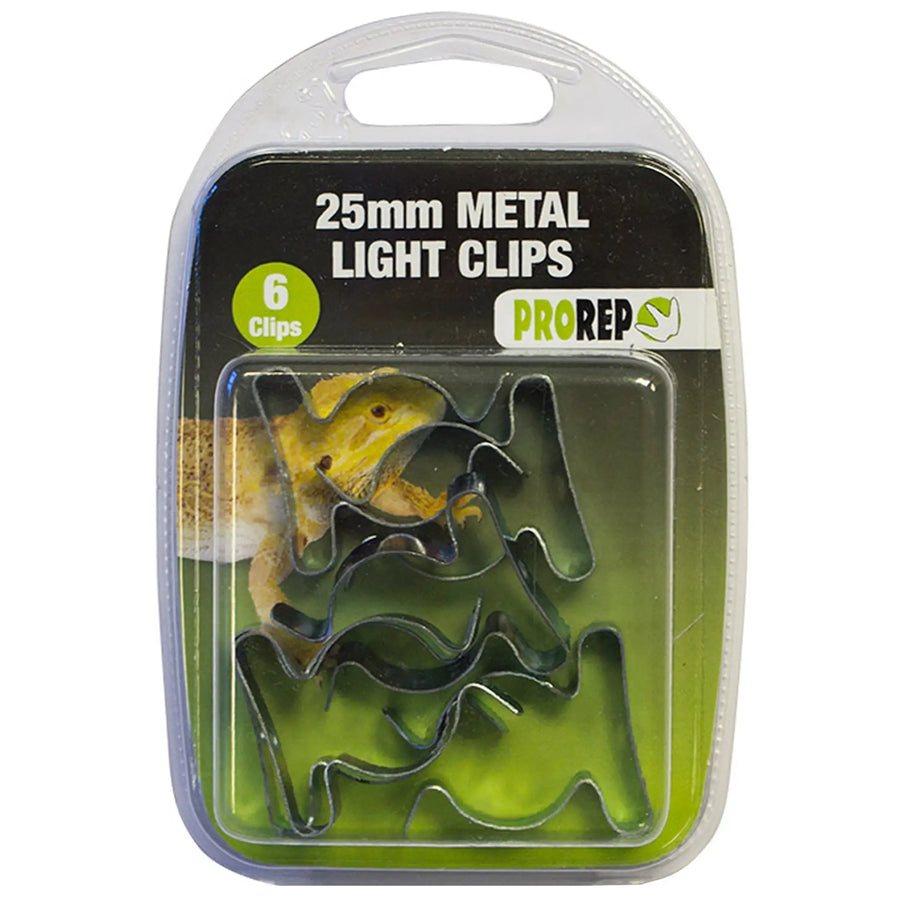 Buy ProRep 25mm/1inch Metal Light Clips (Pk.6) (LEC105) Online at £4.29 from Reptile Centre