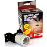 ProRep Ceramic Lamp Holder With Bracket Twin Bundle 