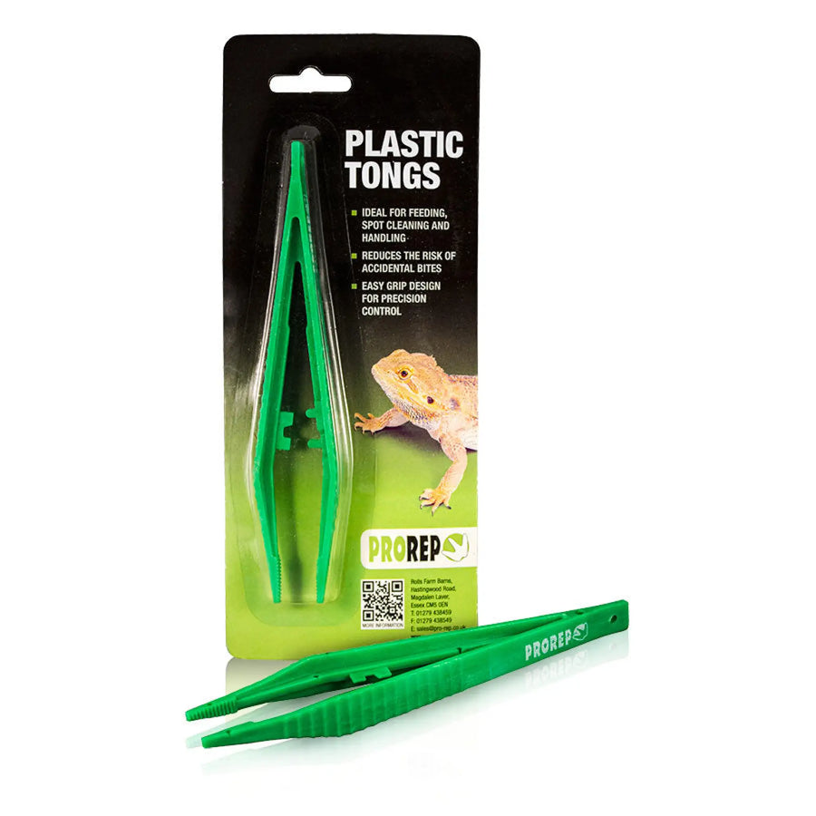 Buy ProRep Plastic Feeding Tongs (EPT005) Online at £2.49 from Reptile Centre