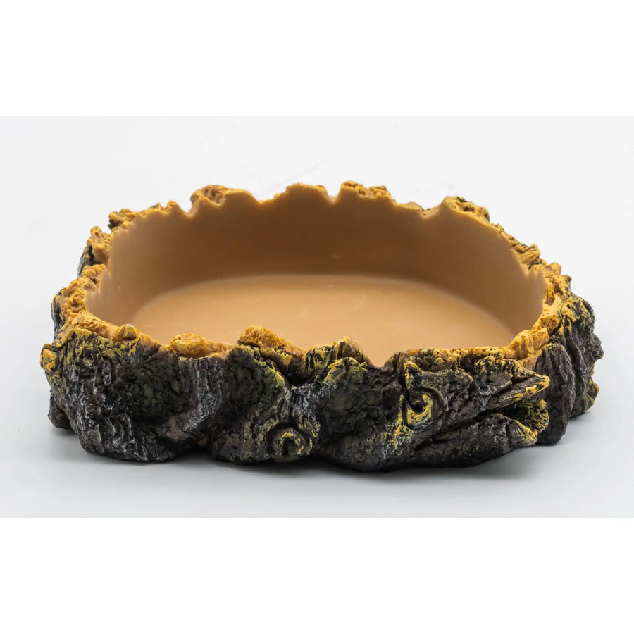 Buy ProRep Rustic Bark Dish (WPE615) Online at £10.49 from Reptile Centre