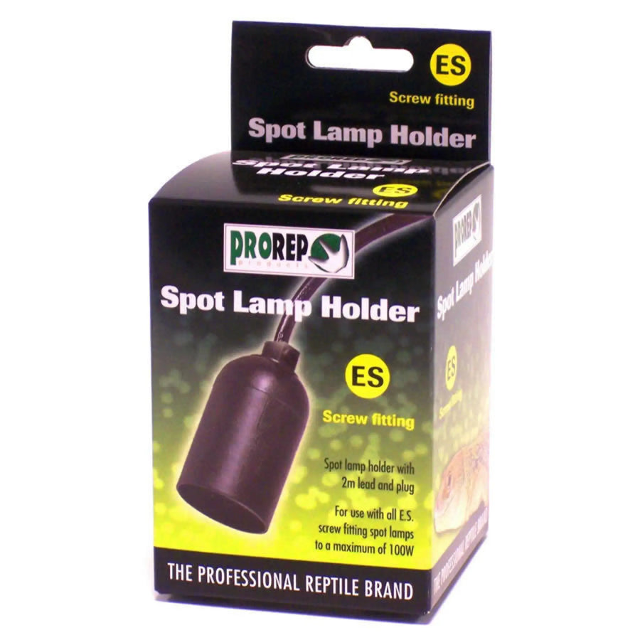 Buy ProRep Screw-fit lamp fitting with plug (LPF010) Online at £8.59 from Reptile Centre