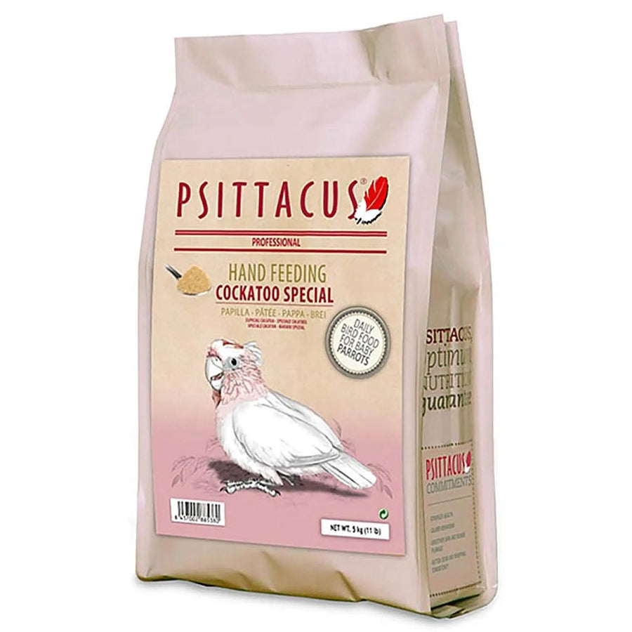 Buy Psittacus Cockatoo Special Hand Feeding 5kg (4FPH012) Online at £50.39 from Reptile Centre