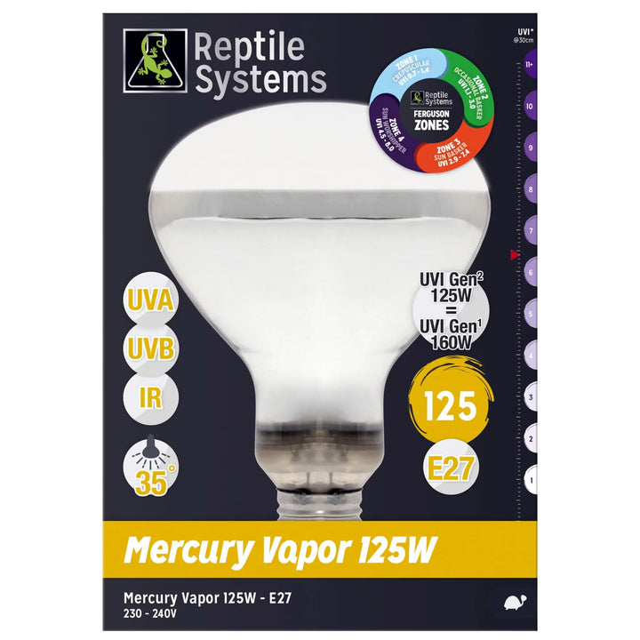 Buy Reptile Systems D3 UV Basking Lamp (LRB160) Online at £41.39 from Reptile Centre