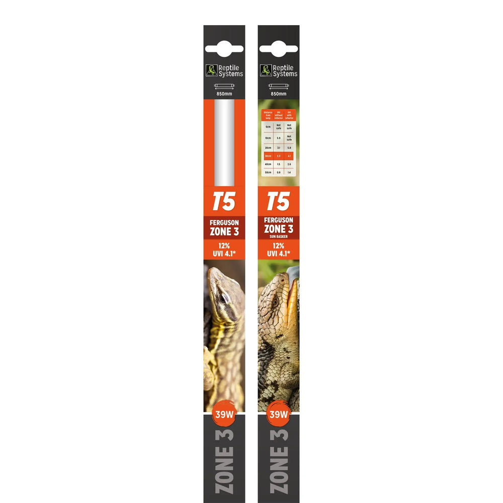 Buy Reptile Systems T5 UVB Lamp Ferguson Zone 3 - 12% (LRD0273) Online at £23.79 from Reptile Centre