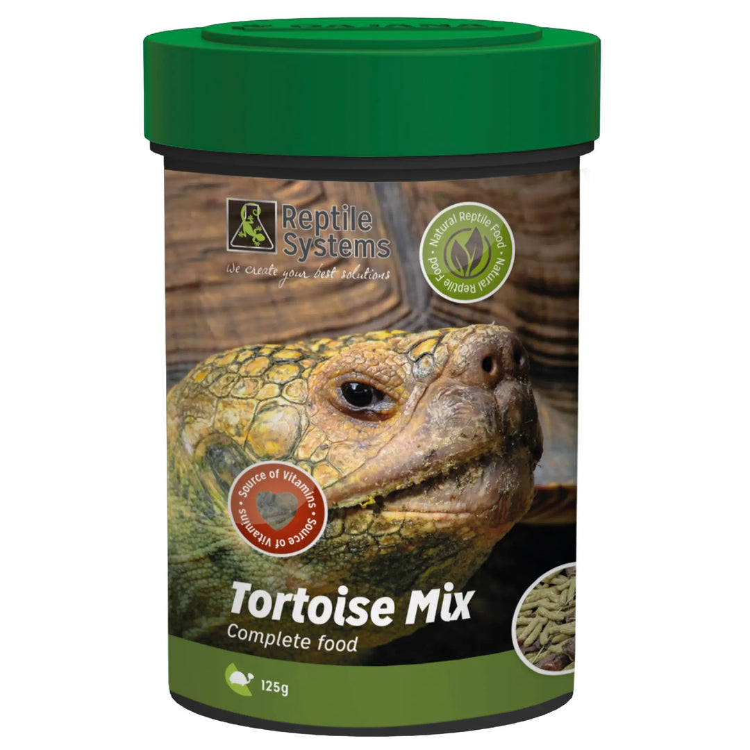 Buy Reptile Systems Tortoise Mix Complete Food 125g (FRM005) Online at £7.89 from Reptile Centre