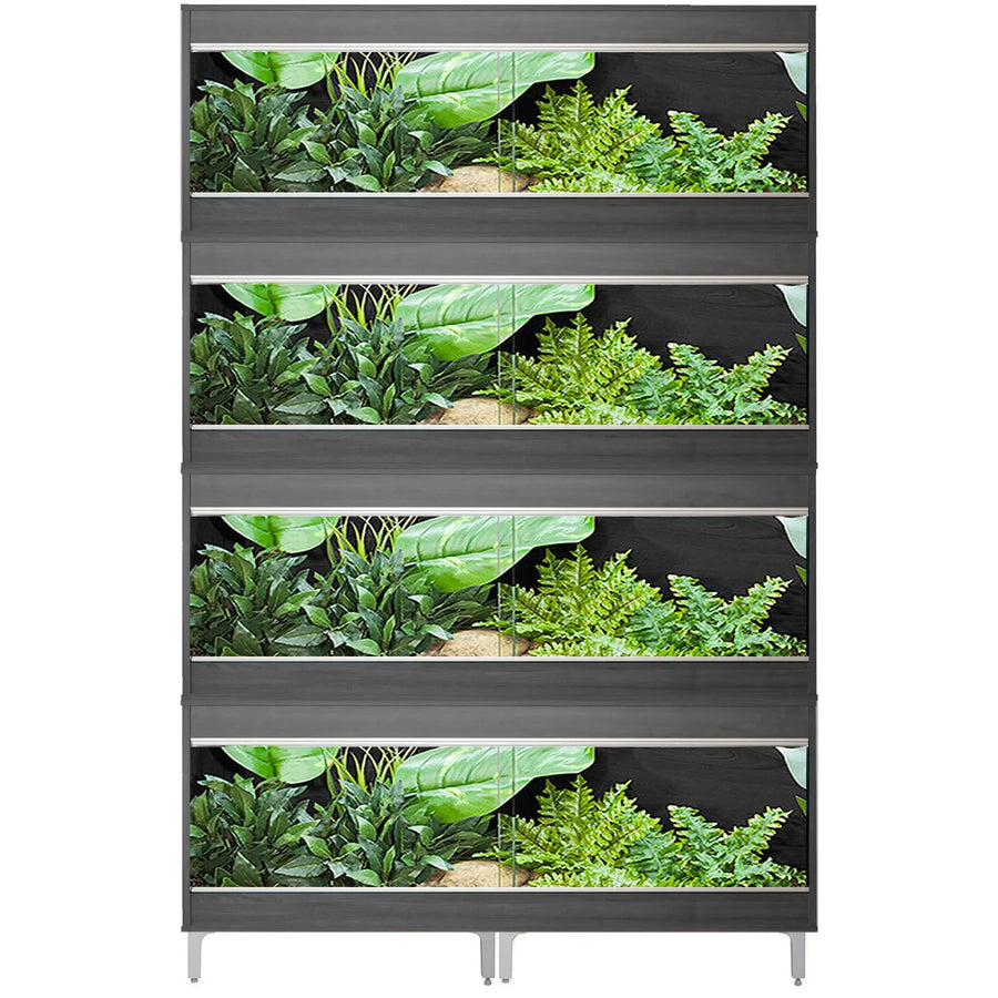 Buy Vivexotic Repti-Home 4-Stack Vivariums - Large with Feet 115cm (TVV190G|TVV190G|TVV190G|TVV190G|TVV902|TVV902|TVV902|TVV902) Online at £412.36 from Reptile Centre