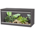 Vivexotic Repti-Home Vivarium - Medium 86x37.5x42cm  - Grey 