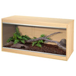 Vivexotic Repti-Home Vivarium - Medium 86x37.5x42cm - Oak