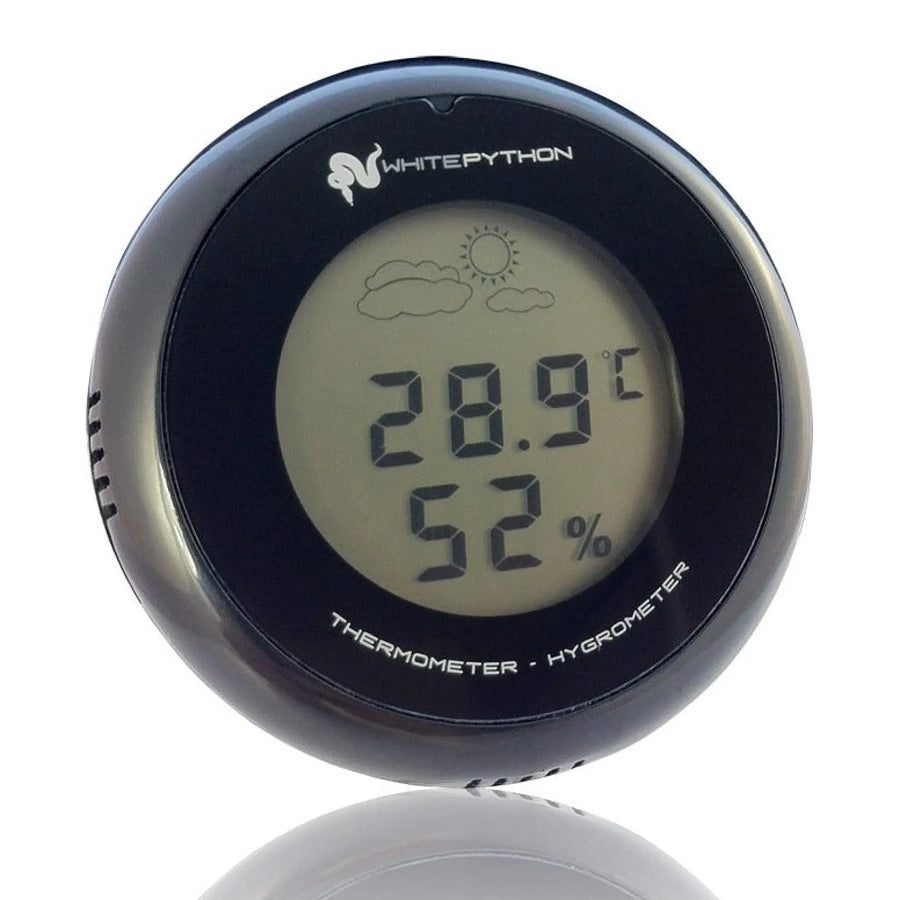 Buy White Python Digital Thermo / Hygrometer (CWE010) Online at £13.99 from Reptile Centre