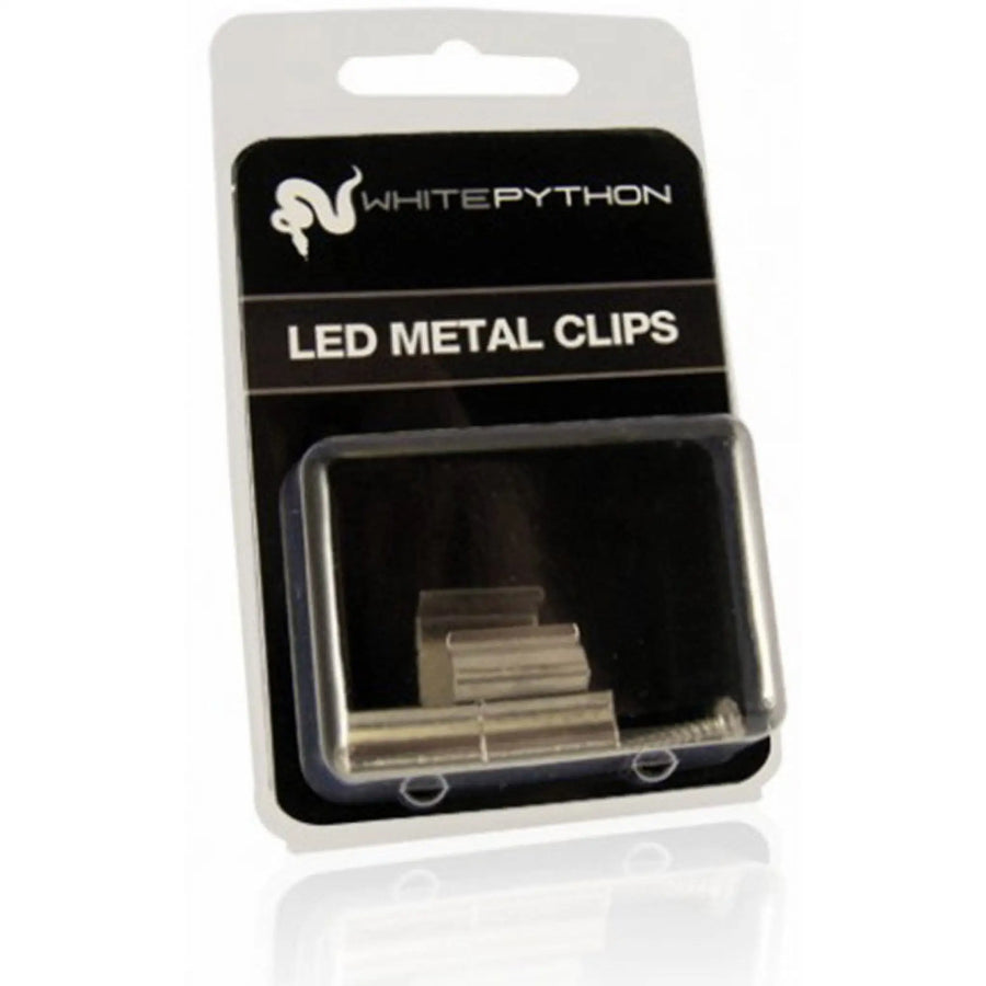 Buy White Python Metal LED Clips (LWL541) Online at £3.09 from Reptile Centre