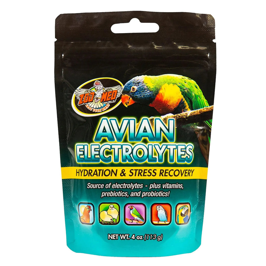 Zoo Med Avian Electrolytes Bird Supplies