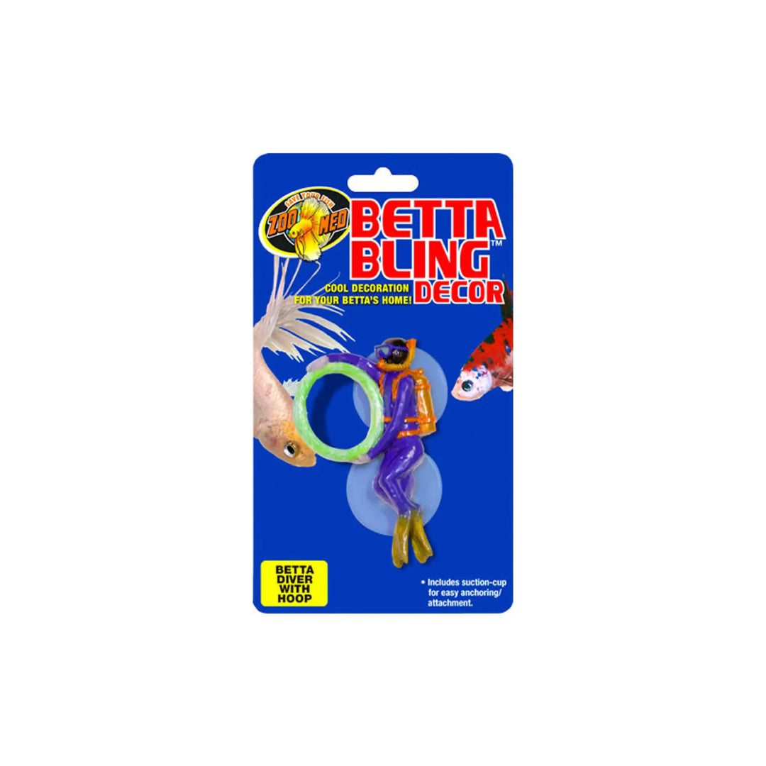 Zoo Med Betta Bling Diver with Hoop