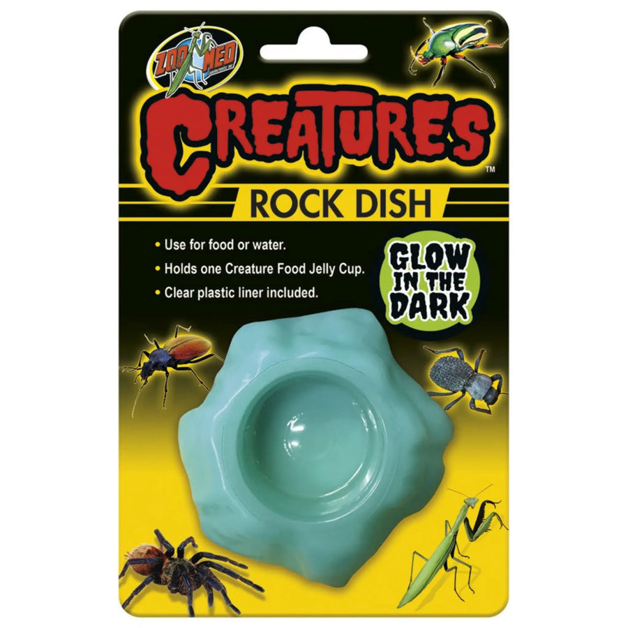 Buy Zoo Med Creatures Glow in Dark Rock Dish (WZC001) Online at £2.69 from Reptile Centre