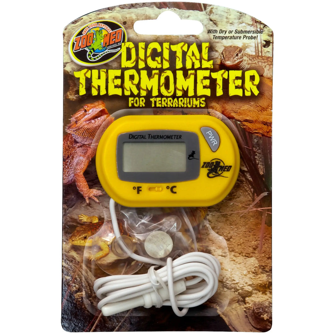 Buy Zoo Med Digital Terrarium Thermometer (CZT020) Online at £9.09 from Reptile Centre
