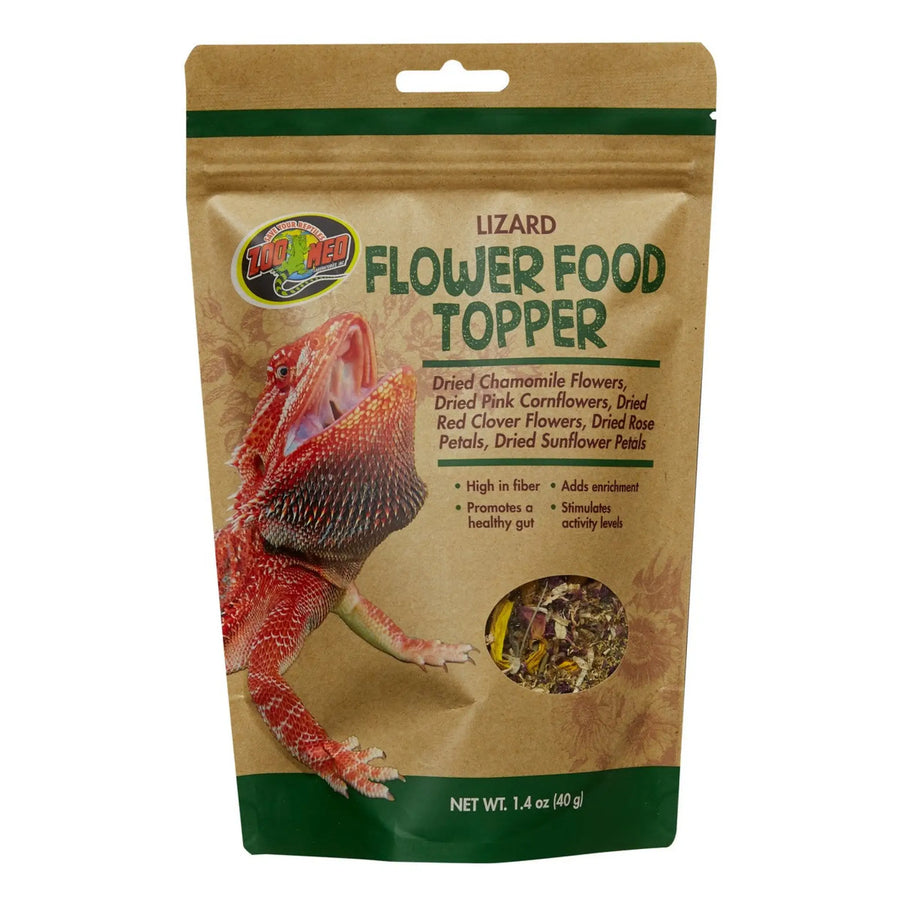 Buy Zoo Med Lizard Flower Food Topper 40g (FZF204) Online at £6.09 from Reptile Centre