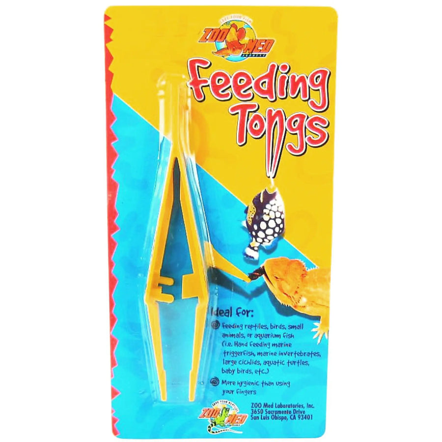 Buy Zoo Med Plastic Feeding Tongs (EZT005) Online at £3.49 from Reptile Centre
