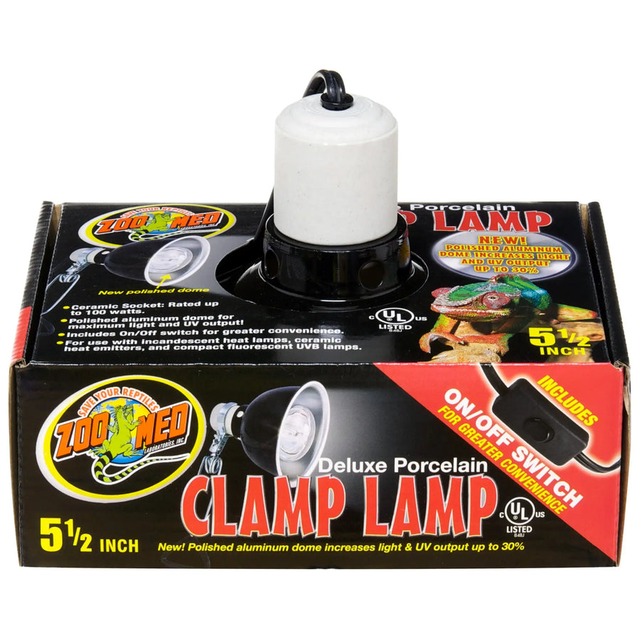 Buy Zoo Med Porcelain Clamp Lamp (LZB205) Online at £25.49 from Reptile Centre