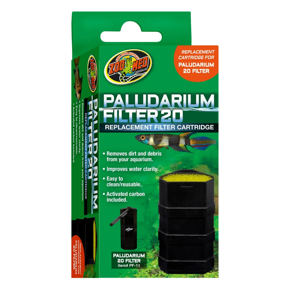 Buy Zoo Med Replacement Cartridge for Paludarium Filter 10 (CZP012) Online at £7.09 from Reptile Centre