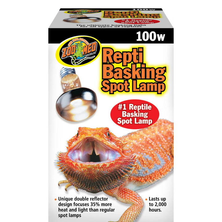 Buy Zoo Med Repti Basking Spot (LZB100) Online at £9.69 from Reptile Centre
