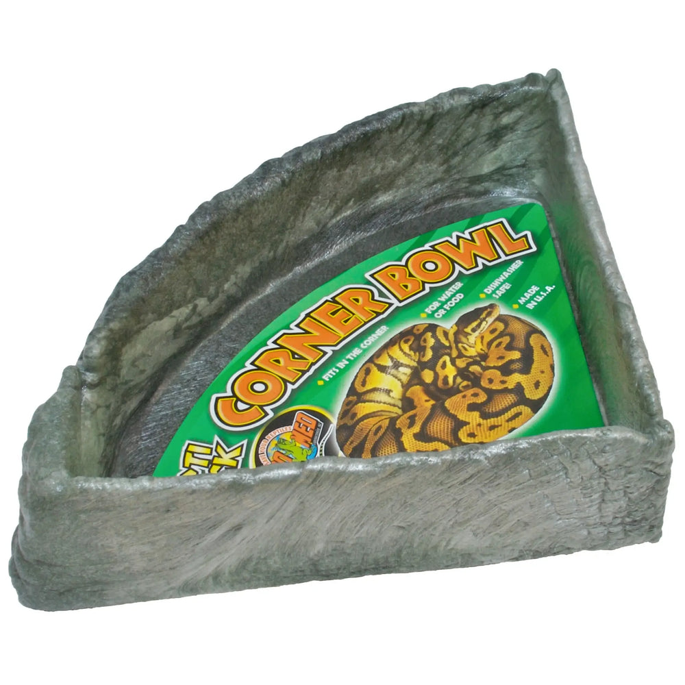 Buy Zoo Med Repti Rock Corner Bowl Large (WZD325) Online at £34.69 from Reptile Centre