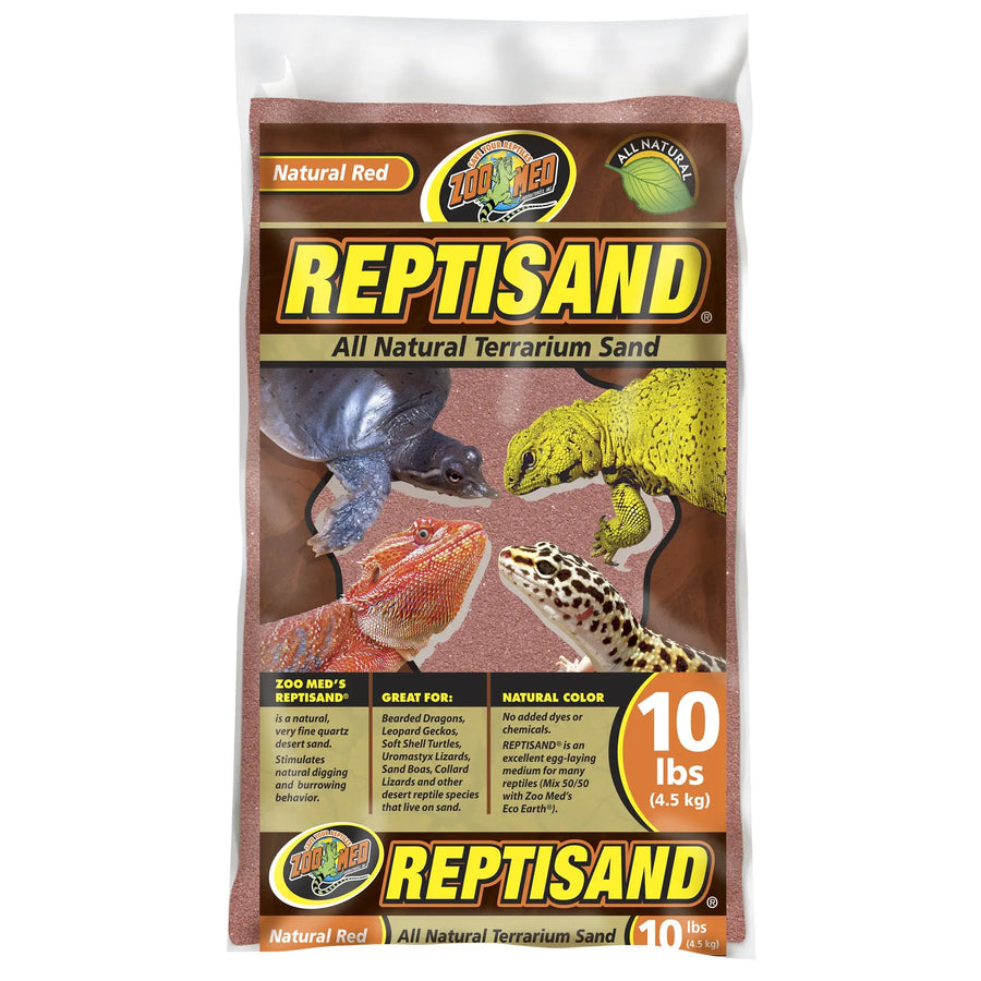Buy Zoo Med ReptiSand Natural Red 4.5Kg (SZS020) Online at £12.09 from Reptile Centre