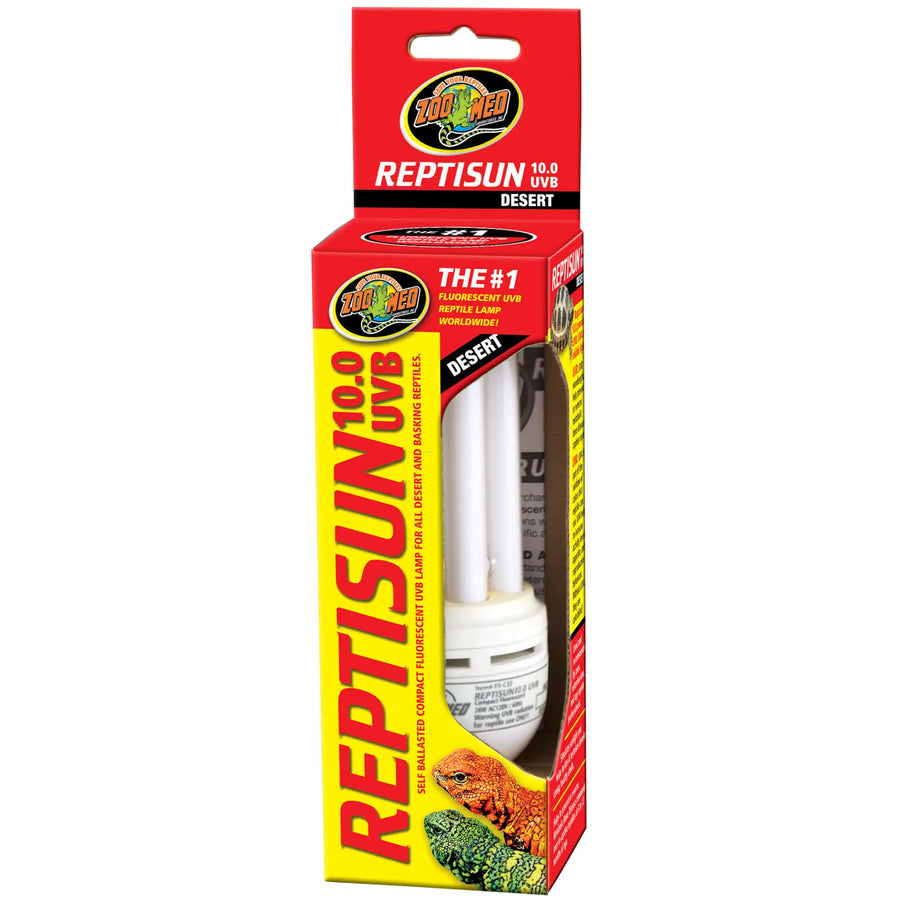 Buy Zoo Med ReptiSun 10.0 Compact UVB (LZT100) Online at £26.79 from Reptile Centre