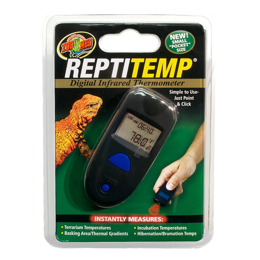Buy Zoo Med ReptiTemp Digital IR Thermometer (CZT035) Online at £34.89 from Reptile Centre